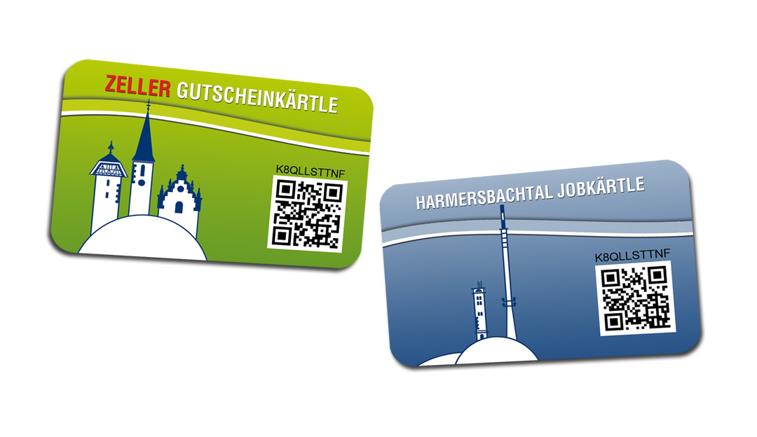 Gutscheinkarte und Jobkarte Zell am Harmersbach