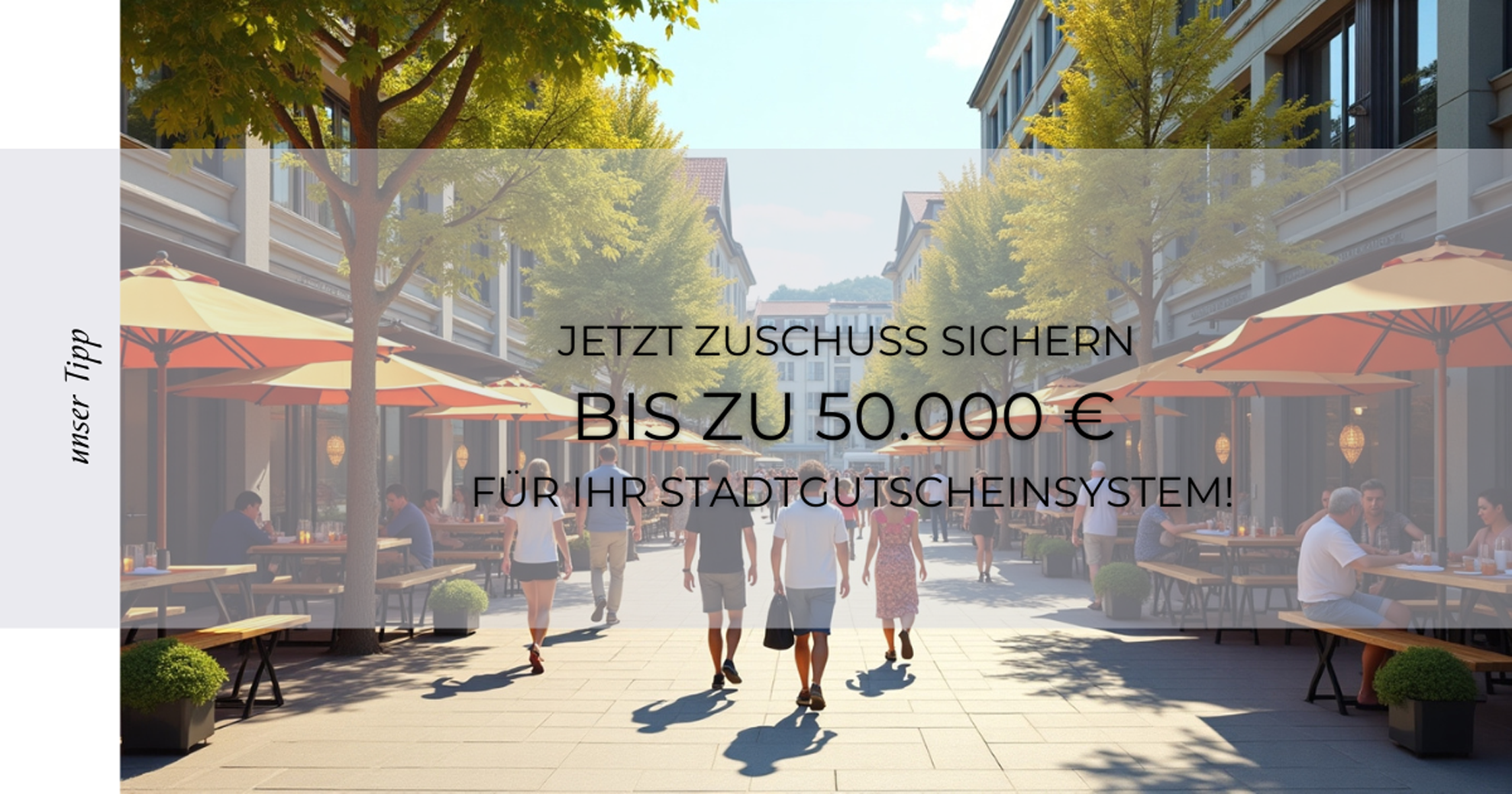 Fördermittel Stadtmarketing