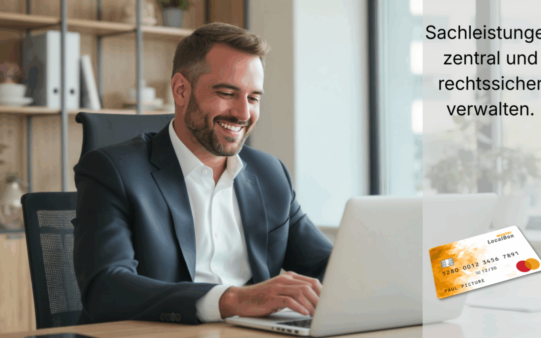 Die LocalBon master Sachbezugskarte: steuerkonform, digital, PLZ-basiert einlösbar