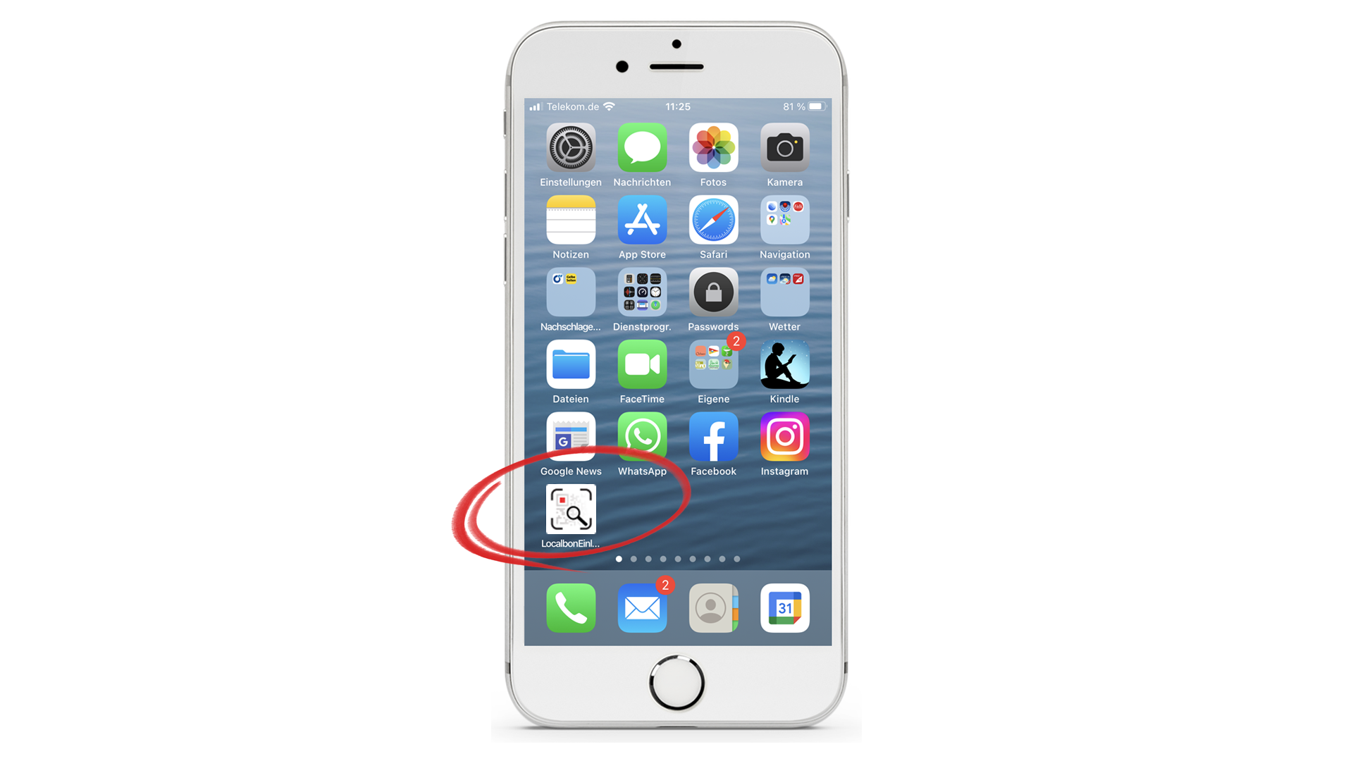 Gutscheine einlösen App öffnen