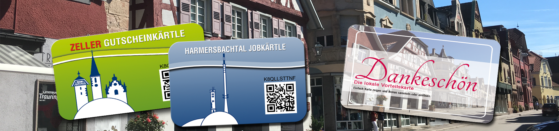 Gutscheine, Jobkärtle und Dankeschön-Kärtle in Zell am Harmersbach